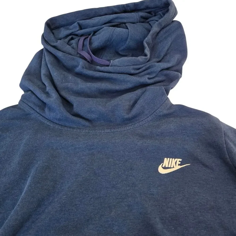 Nike Athleisure Gorpcore Women's Funnel Neck Cozycore Sporty Hoodie Size Medium